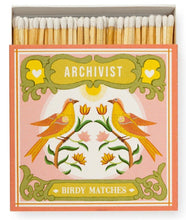 Load image into Gallery viewer, Birdy Matches Archivist Match Box
